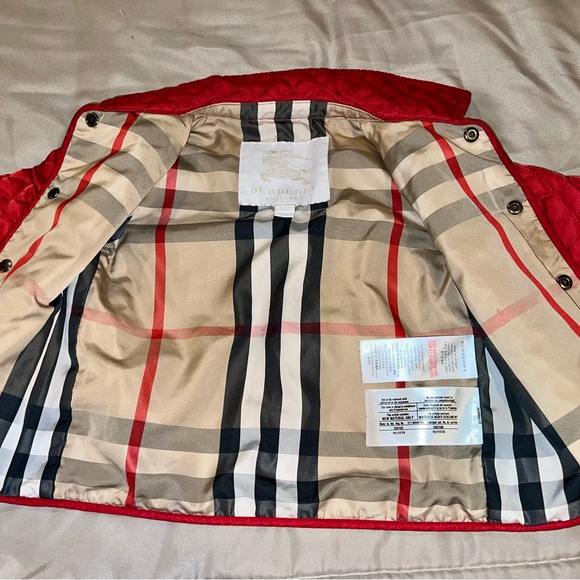 Authentic Red infant Burberry jacket. - Picture 2 of 6